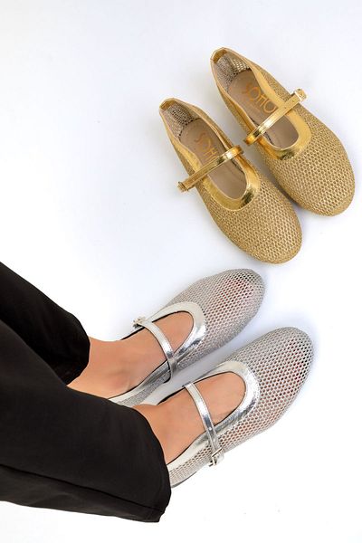 SOHO 19288 Modell Silber Damen Ballerinas