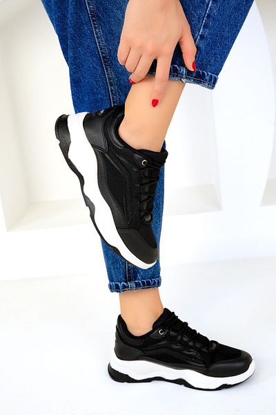 SOHO Women's Sneakers 19262 - Black