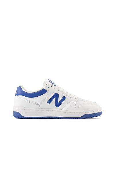 New Balance Gsb480Bl 480 White Sneaker