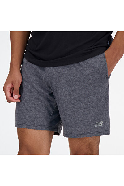 New Balance Sport Essentials 7" Heathertech Short - BLACK