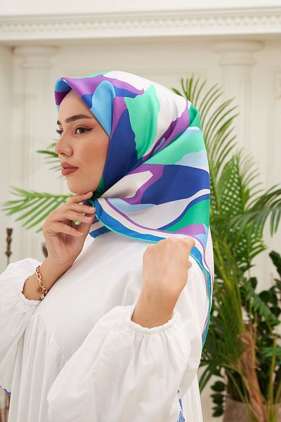 Silk Home Sura (SATEN) Μεταξωτό Φουλάρι 11398-s34