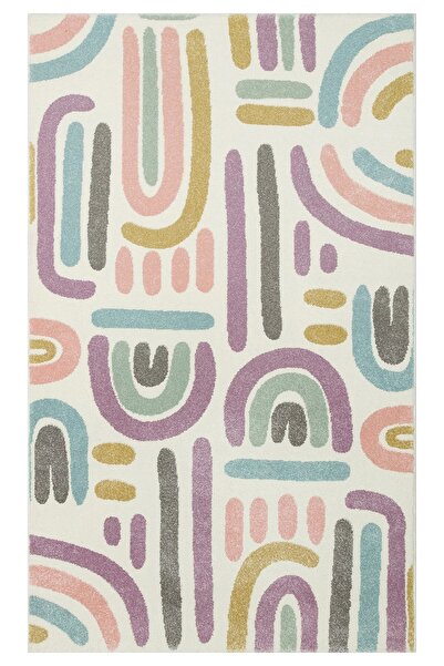 Eko Halı Eko Kids Kds 20 Pastel Hav Toz Vermez Çocuk Halısı