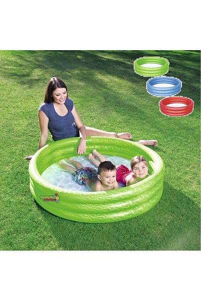 BESTWAY 3 Halkalı Renkli Çocuk Havuzu 51025