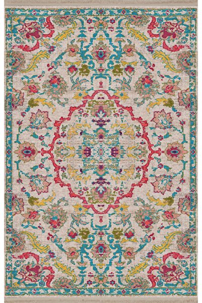 Rugs Modern Halı Mira Multicolored Traditional Motif Ethnic Patterned Vintage...