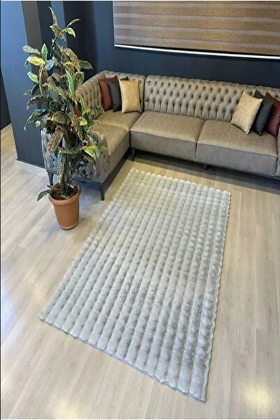 eco concept Puffy  Tavşan Tüyü Kaymaz Taban Salon Halısı, Koridor Mutfak Halı...