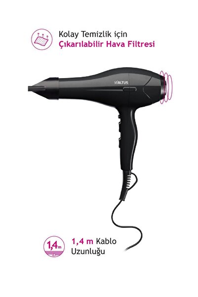 Altus Saç Kurutma Makinesi Al 704