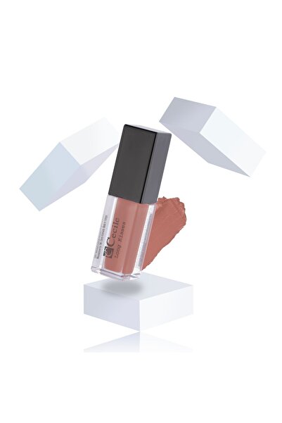Cecile Long Kisses Lipgloss Kalıcı Mat Ruj 32 Pinky Brown 8698438606141
