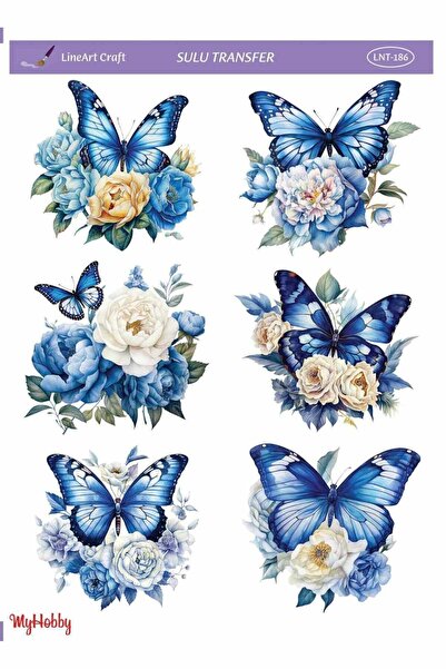 LİNEART Lineart Sulu Transfer LNT186 25x35cm