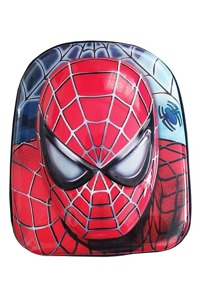 SPIDERMAN Kindergarten Backpack Embossed 5d Spiderman New Season Large Internal Volume