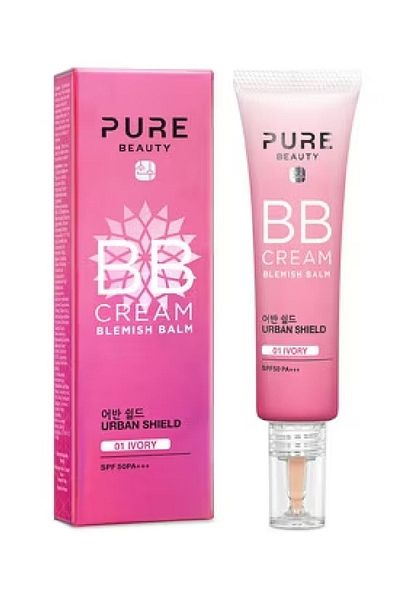 PURE BEAUTY 30 ml Ivory BB Cream - SPF50 PA+++ Blemish Balm