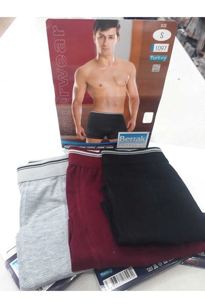 Berrak Lycra 3-Pece Assortment Boxers