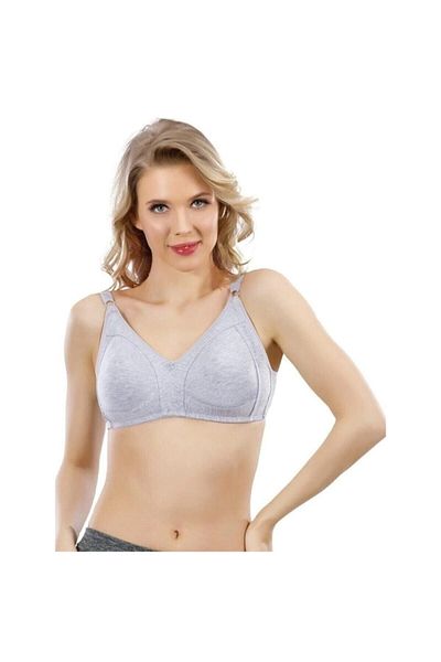 Liza Women's Combed Cotton Gathering Bra