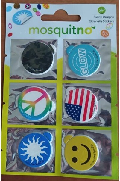 Mosquito Mosquitno Sinek Kovar Tablet Sticker Summer 1 Adet 6lı Blister Ambal...