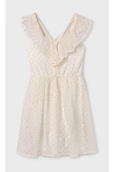MAYORAL Embroidered Bamboo Dress for Girls