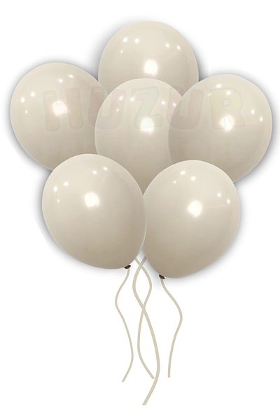 Huzur Party Store Pastel Sea Sand Party Balloon - 10 Pieces 30 Cm, Birthday Concept