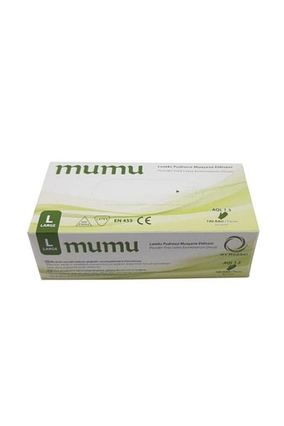 Mumu Powder Free Latex Gloves