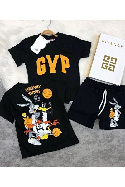 ninita kids Looney Tunes Men's Summer Double Set with Shorts