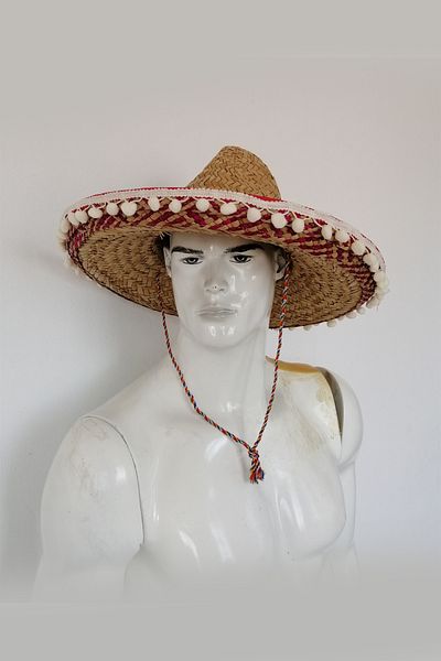 Kaftan Collection Mexican Straw Hat