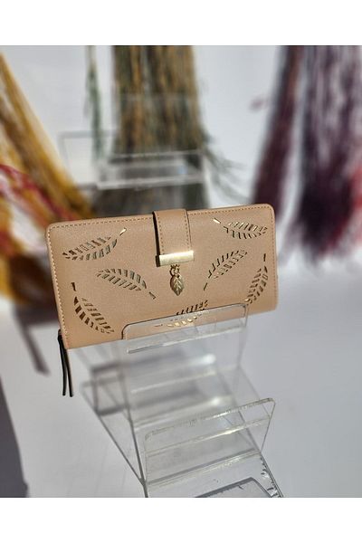 ARBABAG&ACCESSORY ДАМСКИ ПОРТФЕЙЛ С ЛИСТА