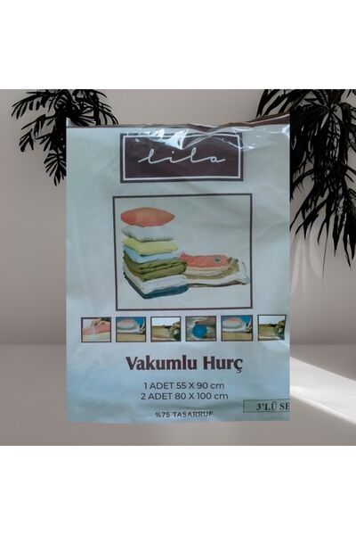 Lila Set de 3 aspiratoare cu pungi - 55x90 cm (1 bucată), 80x100 cm (2 bucăți) Compatibil cu toate aspiratoarele