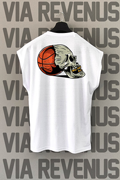 Vordevia Košarkaška majica bez rukava, bela sportska majica