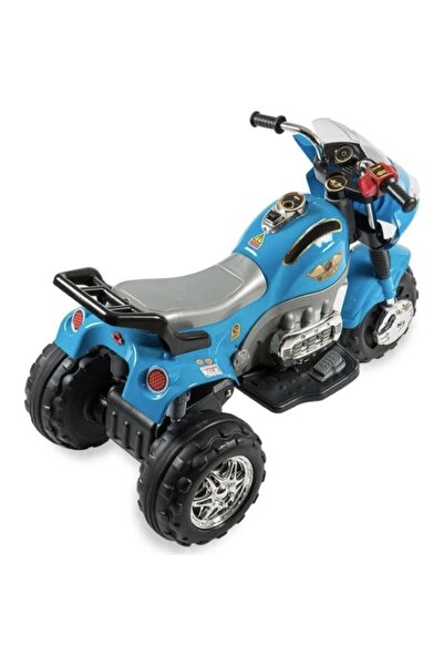 DEDE Çocuk Mavi 12 Volt Akülü Motorsiklet