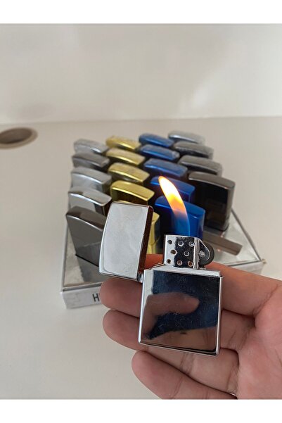 Hunter Gazlı Zippo Çakmak Siyah Renk