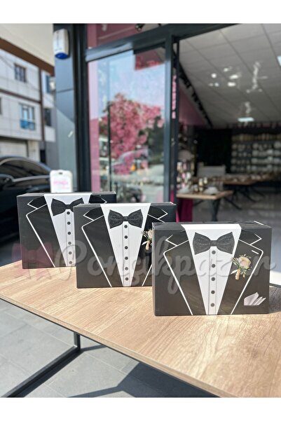 PONCİKPAZAR 3lü damat kutusu seti