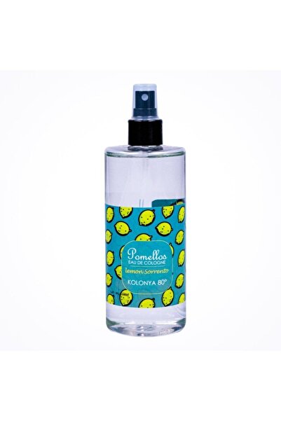 Pomellos Kolonya Lemon Sorrento 400 ml, Spreyli, 80 Derece, Pet Şişe