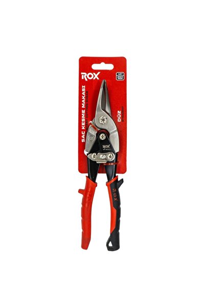 Rox 0254 Articulated Sheet Metal Cutting Scissors 10" 250mm (Straight Cut)