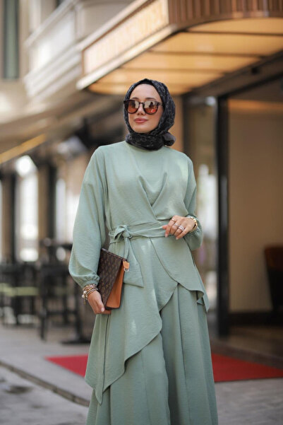 NS Moda Mint Model-516 Hijab Adel Set