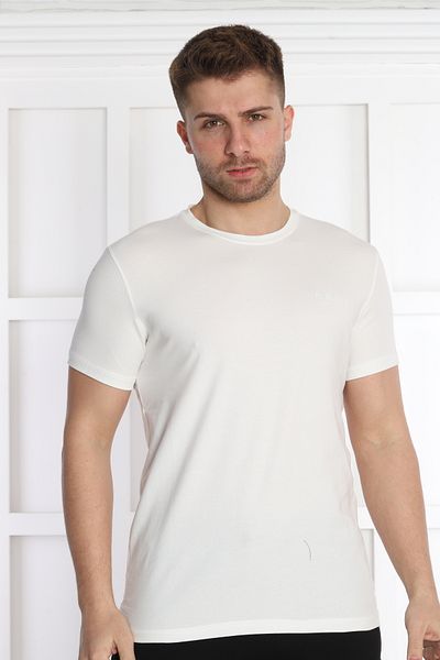 NEED LİFE Green Need Printed Men's Crew Neck T-Shirt