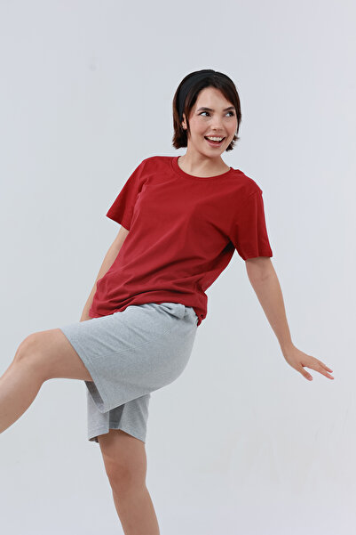 TKT Kadın Oversize Kalıp Şort Bermuda