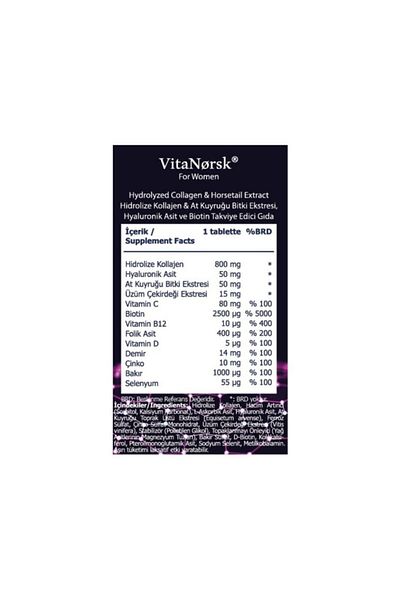 Eeose Collagen Tablet - Hyaluronic Acid, Horsetail, Biotin and Vitamin C 45 Tablets x 2 Pieces