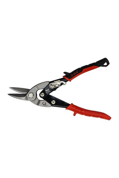Rox 0253 Articulated Sheet Metal Cutting Scissors 10" 250mm (Left Cut)