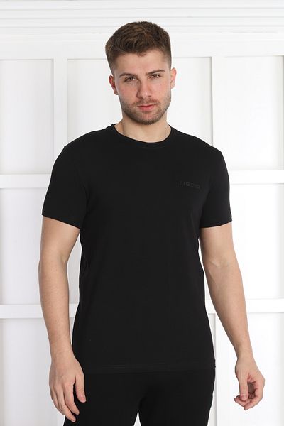 NEED LİFE Green Need Printed Men's Crew Neck T-Shirt