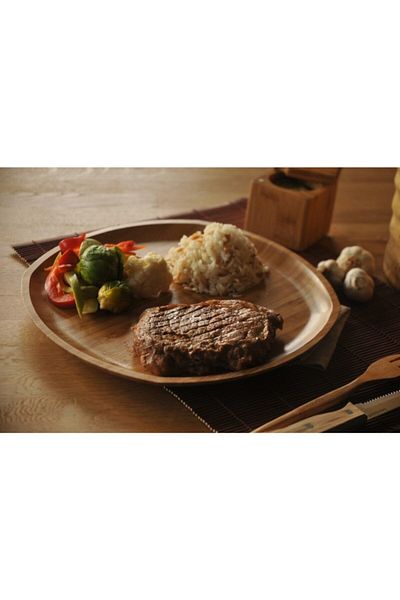 Bambum Penne Square Plate 28 Cm B2500