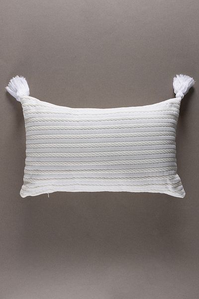 Koza Home Ecru Dolce Hair Braid Pillow - 35x55 5041