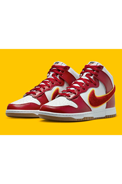 Nike Dunk High Retro University "Chenille Swoosh" Erkek Sneaker DR8805-101