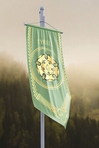 Vagonik Game Of Thrones Tyrell Hanedanlığı Flama Bayrak