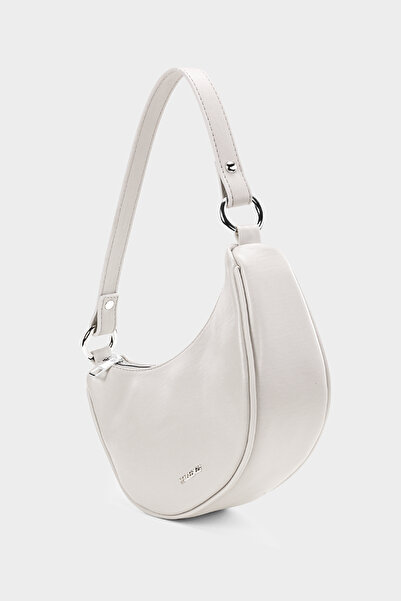 Housebags Gri Kadın Yarım Ay Kol Çantası 251