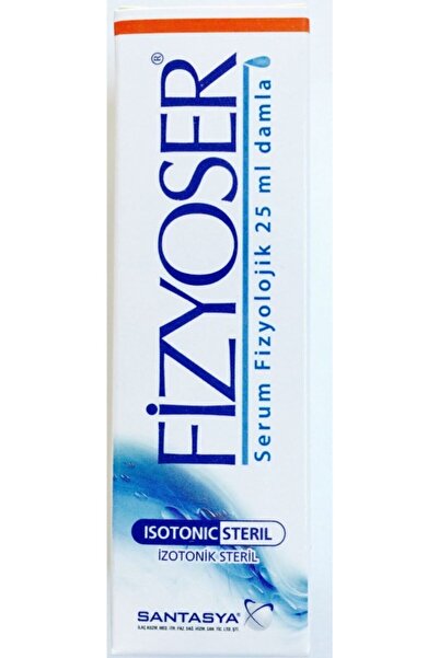 SANTASYA Fizyoser Serum Fizyolojik 25 ml Damla