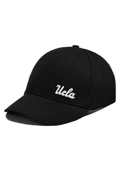 UCLA Jenner Black Baseball Cap Embroidered Hat