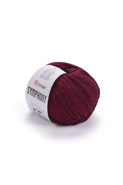Yarnart Σχοινί πλεξίματος Symphony Burgundy 2113-El