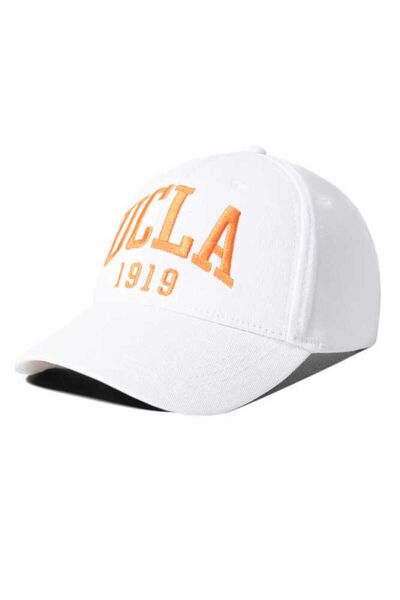 UCLA Κεντημένο καπέλο Ballard Λευκό Πορτοκαλί