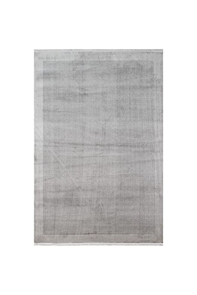 GÜMÜŞSUYU Tierra 13374 Polyester Gri Modern Salon Halısı