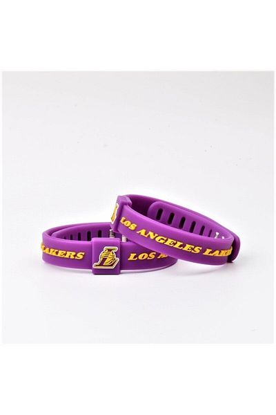 PurpleJam Adjustable Purple La Lakers Basketball Bracelet