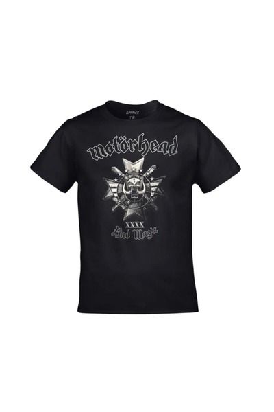 CONSTRAİN Μαύρο μπλουζάκι με μοτίβο Motörhead Bad Magic