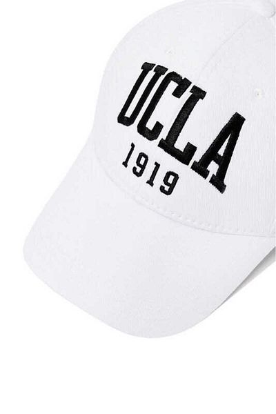 UCLA Ballard White Baseball Cap Embroidered - Unisex Hat