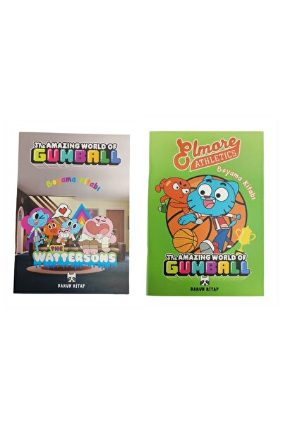 Rakun Kitap GUMBALL BOYAMA 2 Lİ SET